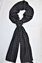 Load image into Gallery viewer, Kaschmir Schal feinkariert Totale